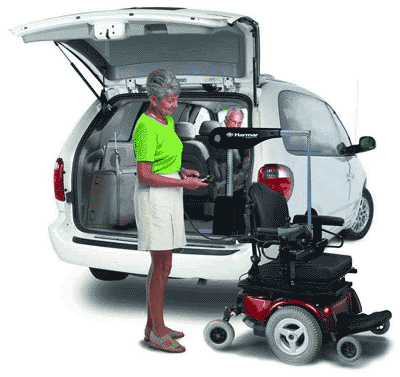 Harmar wheelchair lift by the Pickup Guy