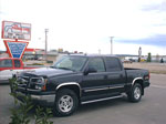 Chevy truck with Luverne steps by the Pickup guy.